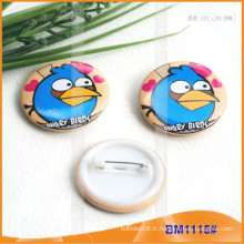 Badges à boutons imprimés ronds personnalisés pour la promotion BM1115